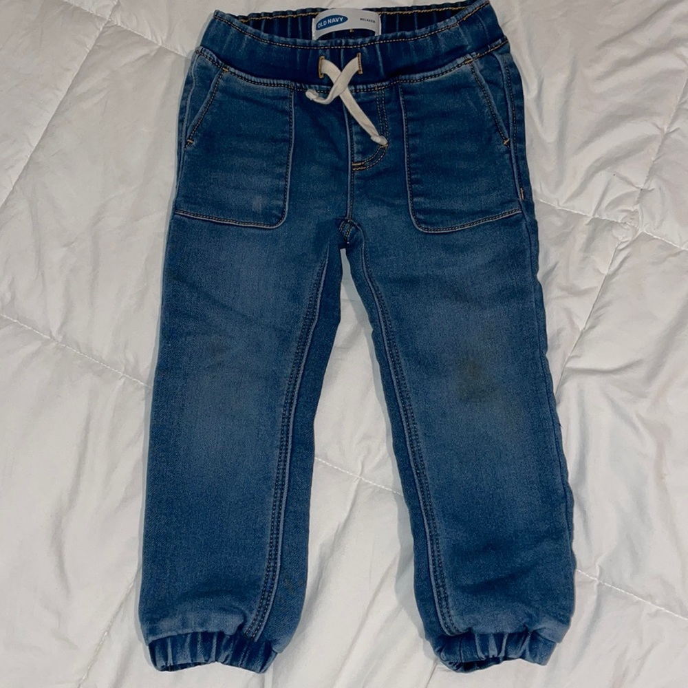 Old Navy 3T. Denim soft jogger style.